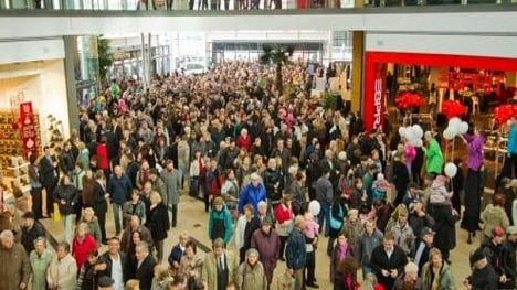 Náhledový obrázek - Galeria Harfa otevřela, nabídne sto šedesát obchodů