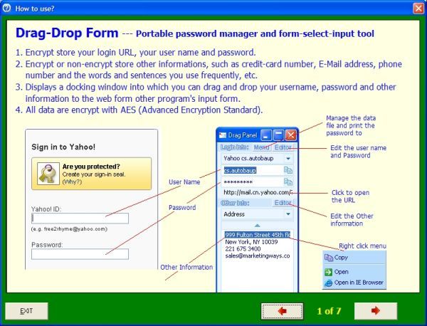 Drag-Drop Form