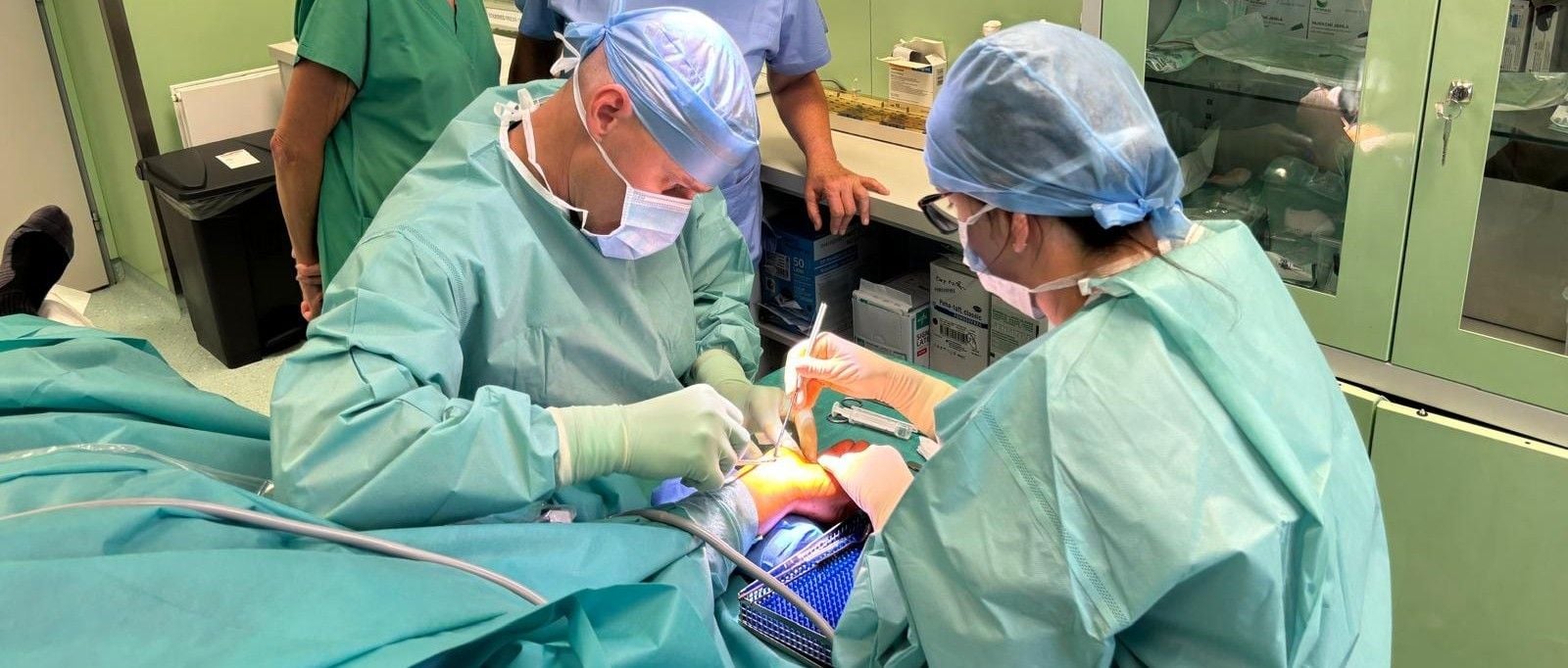 Endoskopická operace syndromu karpálního tunelu