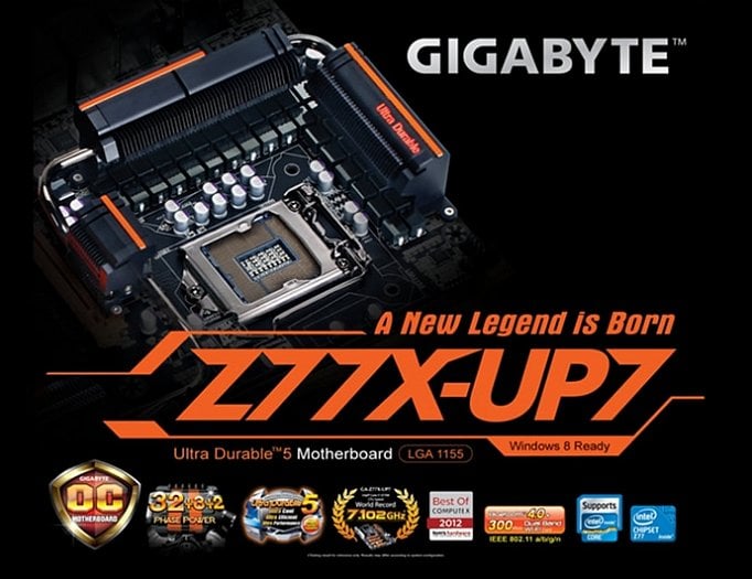 Gigabyte Z77X UP7