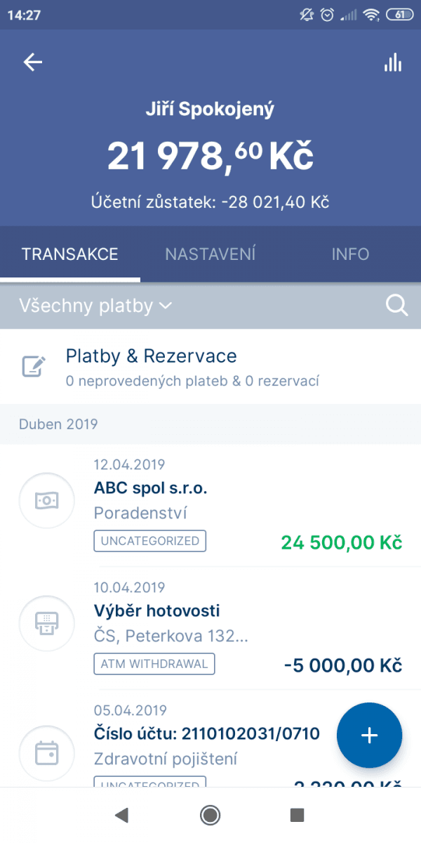 Nahlédněte do mobilních aplikací našich bank