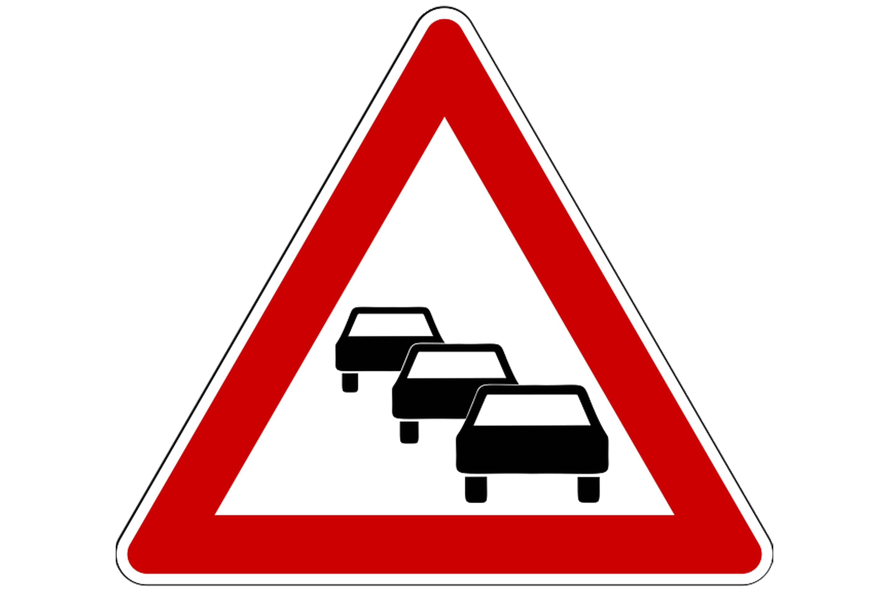 Dopravní značka A 23 Kolona