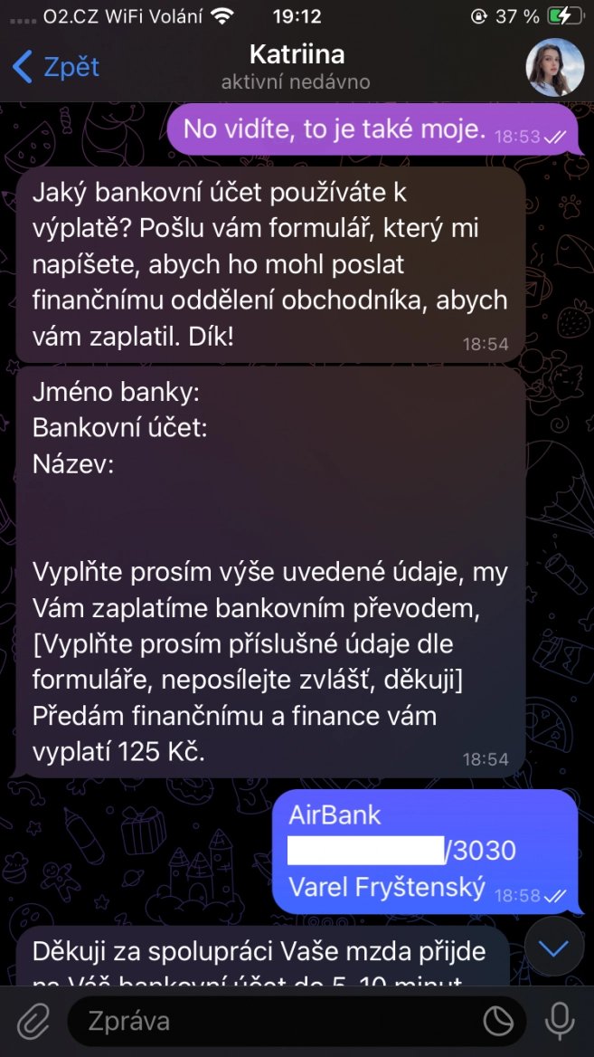 Podvod - peníze za klikání na videa na YouTube