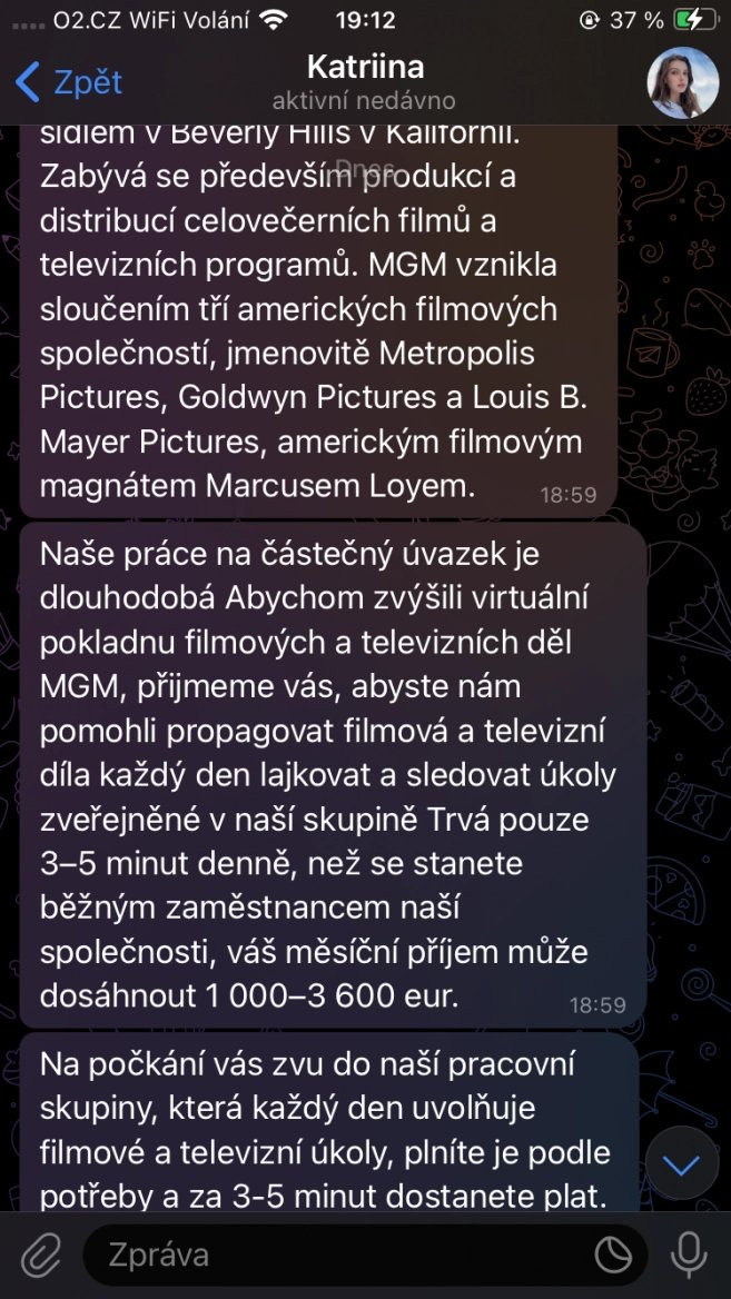 Podvod - peníze za klikání na videa na YouTube