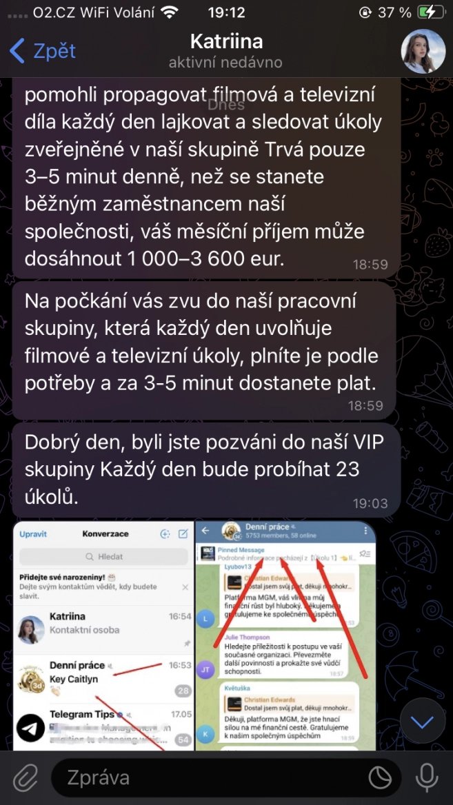 Podvod - peníze za klikání na videa na YouTube