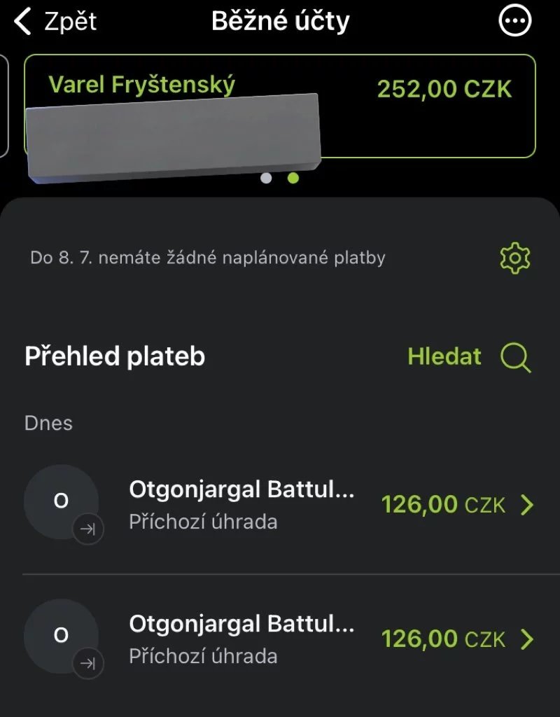 Podvod - peníze za klikání na videa na YouTube