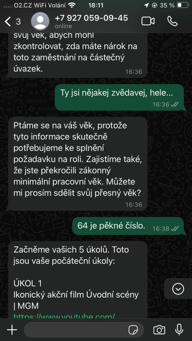 Podvod - peníze za klikání na videa na YouTube