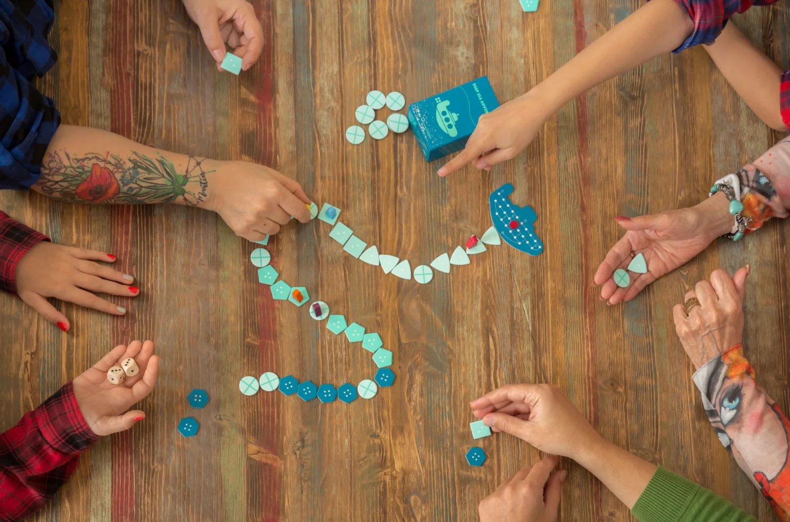 4Kavky hrají japonskou hru Ponorka