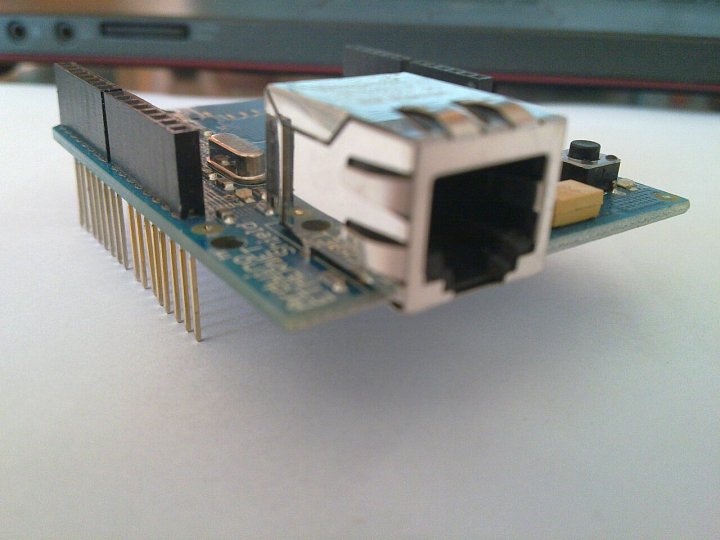 Arduino a Ethernet Shield