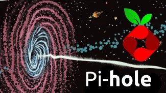 Logo nástroje Pi-hole pro blokování reklam
