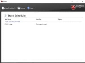 Eraser 6.2 pro operační systém Windows