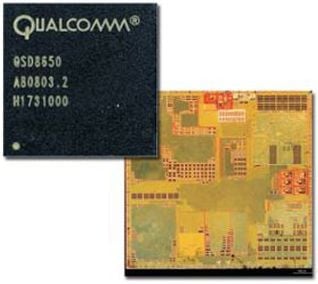 První ze SoC Snapdragon, QSD8650