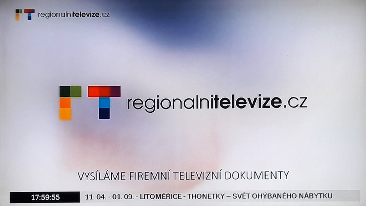 Ukázka příjmu - Regionální multiplex 8