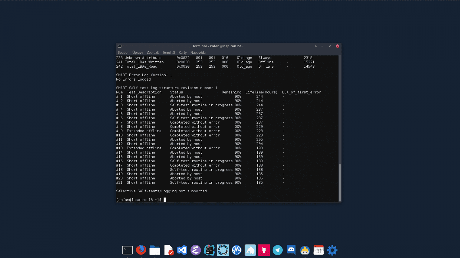 CentOS 7.4, Xfce + Plank