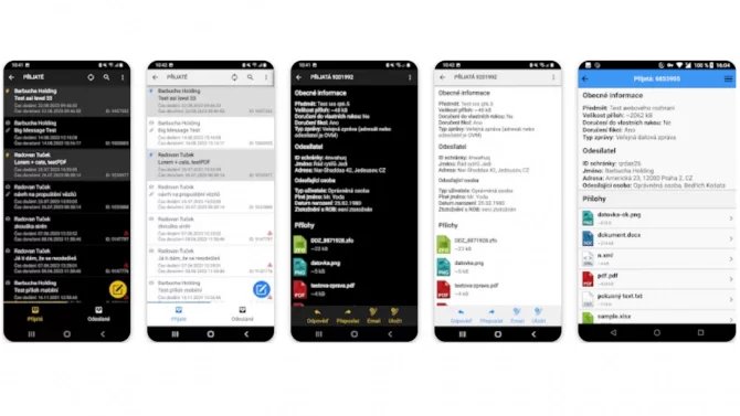 Datovka - mobilní aplikace - CZ.NIC