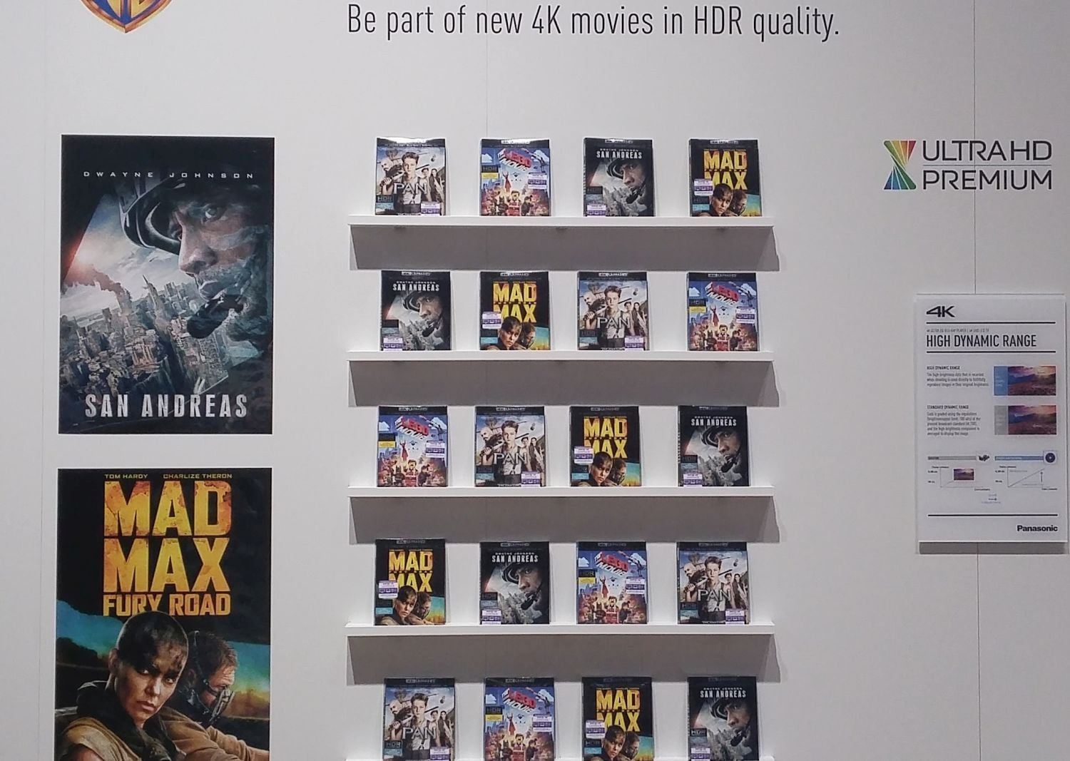 Ultra HD BD disky provedené s technologií HDR.