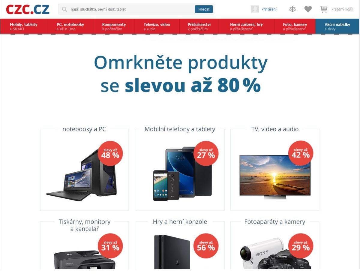 Prodejci - slevové stránky 2016