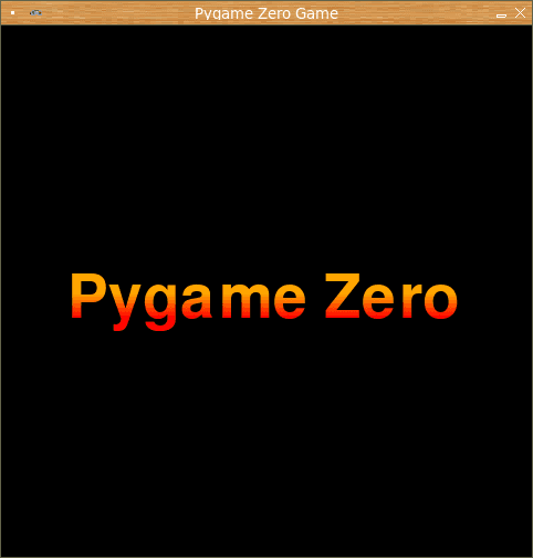 how to install pygame zero