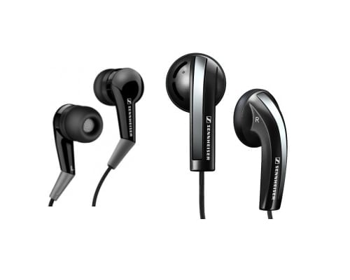 <p>Vlevo špunty Sennheiser CX 350 street, vedle pecky Sennheiser MX 460</p>