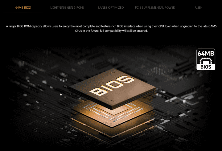 MSI prezentuje údajné výhody 64MB BIOSu v materiálech k desce MAG X870E Tomahawk Max