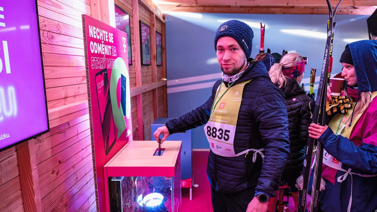 Dron T-Mobile na Jizerské 50