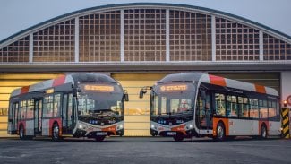 Elektrobus Dopravního podniku hlavního města Prahy