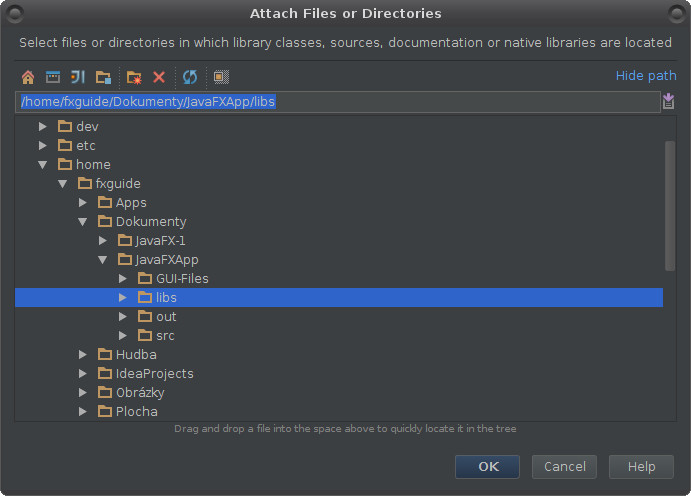 JavaFX: dialogy a dialogová okna