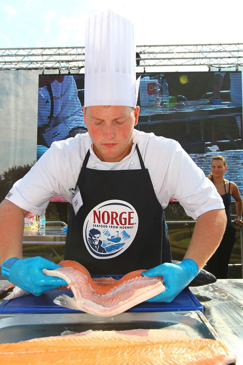 MAKRO Mistrovství ČR ve filetování čerstvého lososa