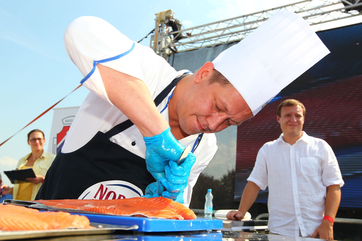 MAKRO Mistrovství ČR ve filetování čerstvého lososa