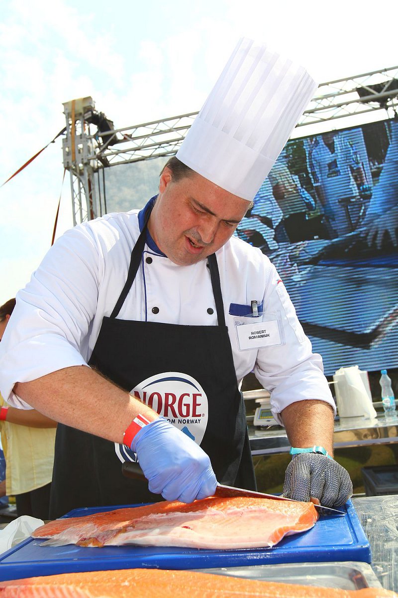 MAKRO Mistrovství ČR ve filetování čerstvého lososa