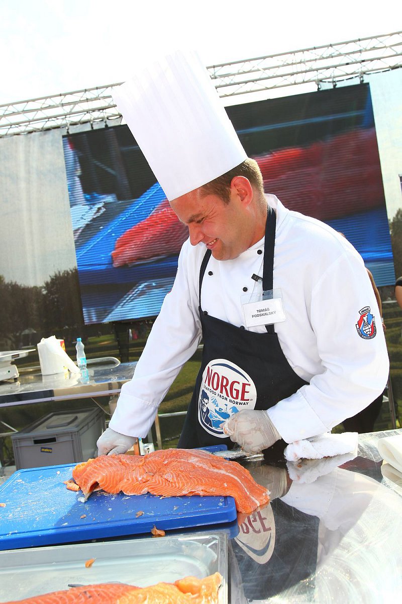MAKRO Mistrovství ČR ve filetování čerstvého lososa
