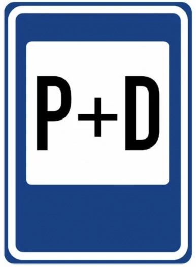 Parkoviště typu P+D