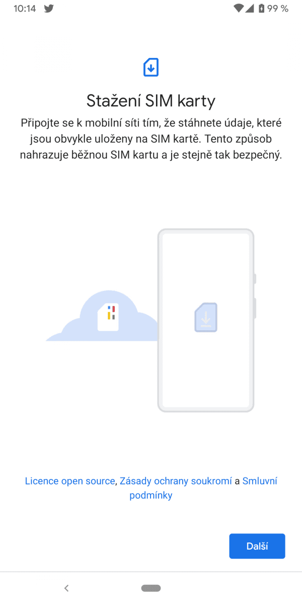 Přibyla podpora e-sim. Pixel 3 je tedy konečně opravdu dvousimkový.