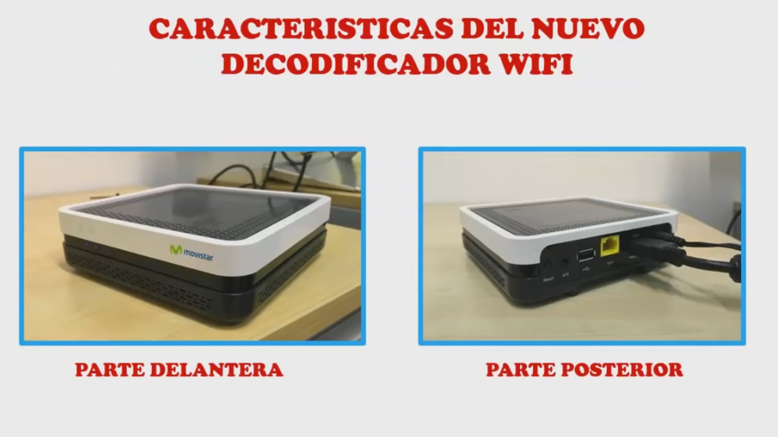 Movistar set-top box