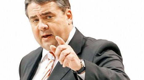 Náhledový obrázek - Podceňovaný šéf SPD Sigmar Gabriel vyrostl pro spolkovou vládu