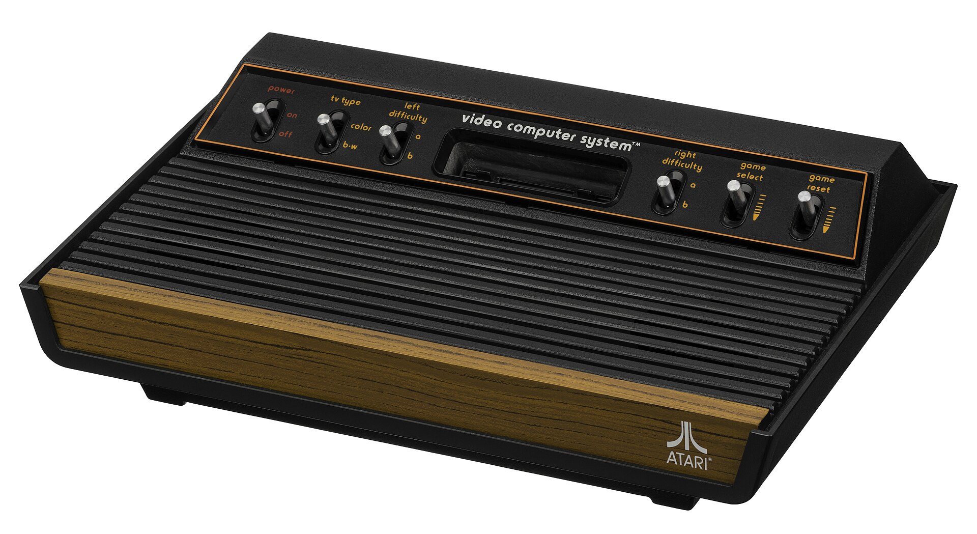Původní model herní konzole Atari 2600