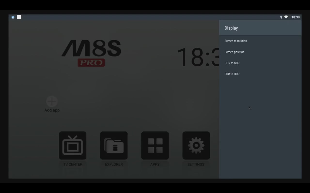 Android 7.1 (menu nastavení a preferencí)