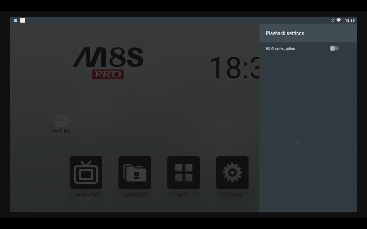 Android 7.1 (menu nastavení a preferencí)