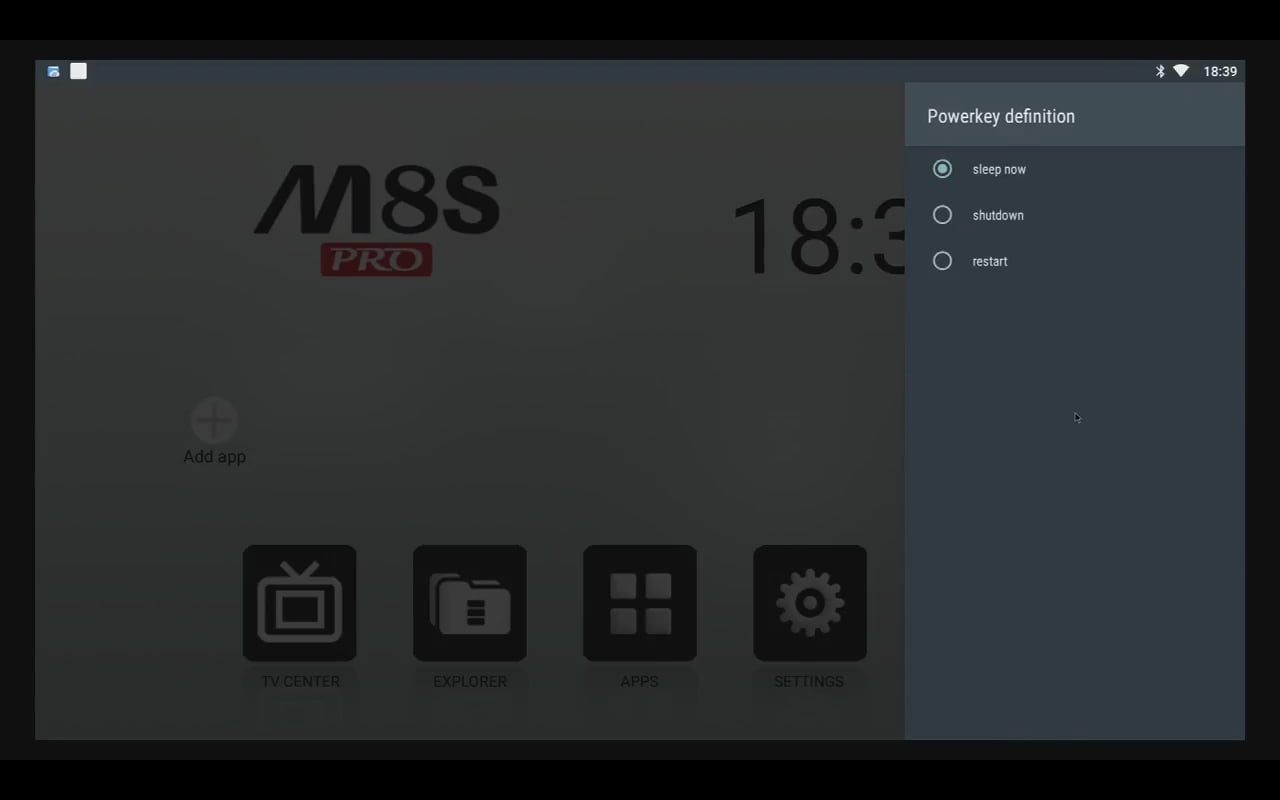 Android 7.1 (menu nastavení a preferencí)