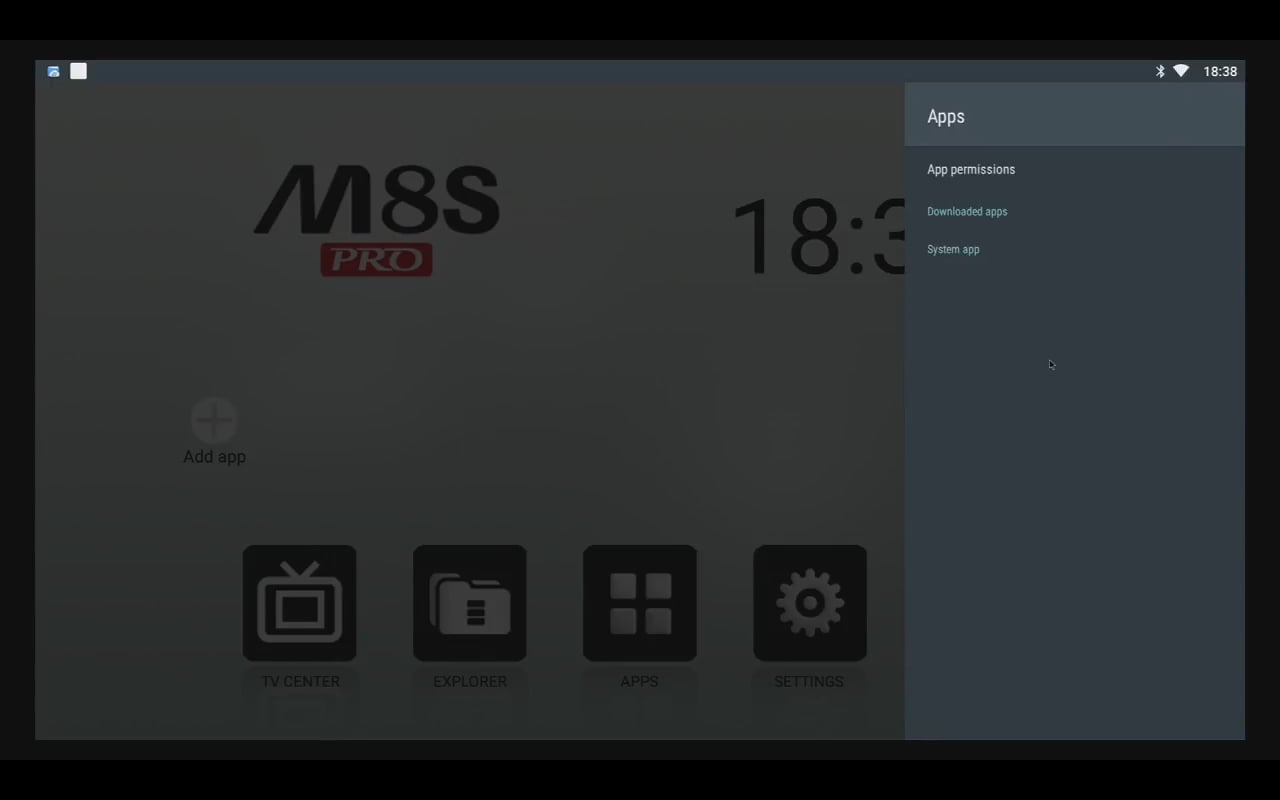 Android 7.1 (menu nastavení a preferencí)