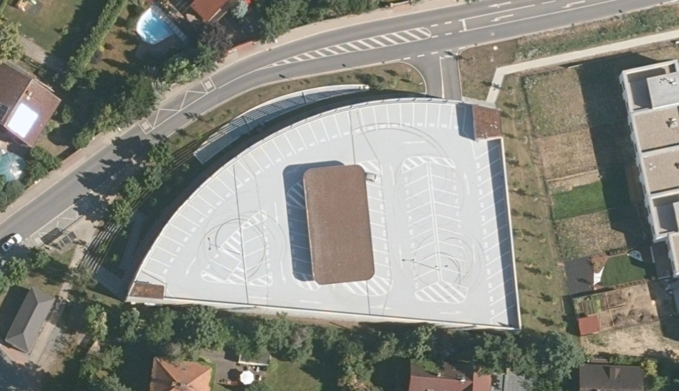 Dolní Břežany - Parkovací dům 2023