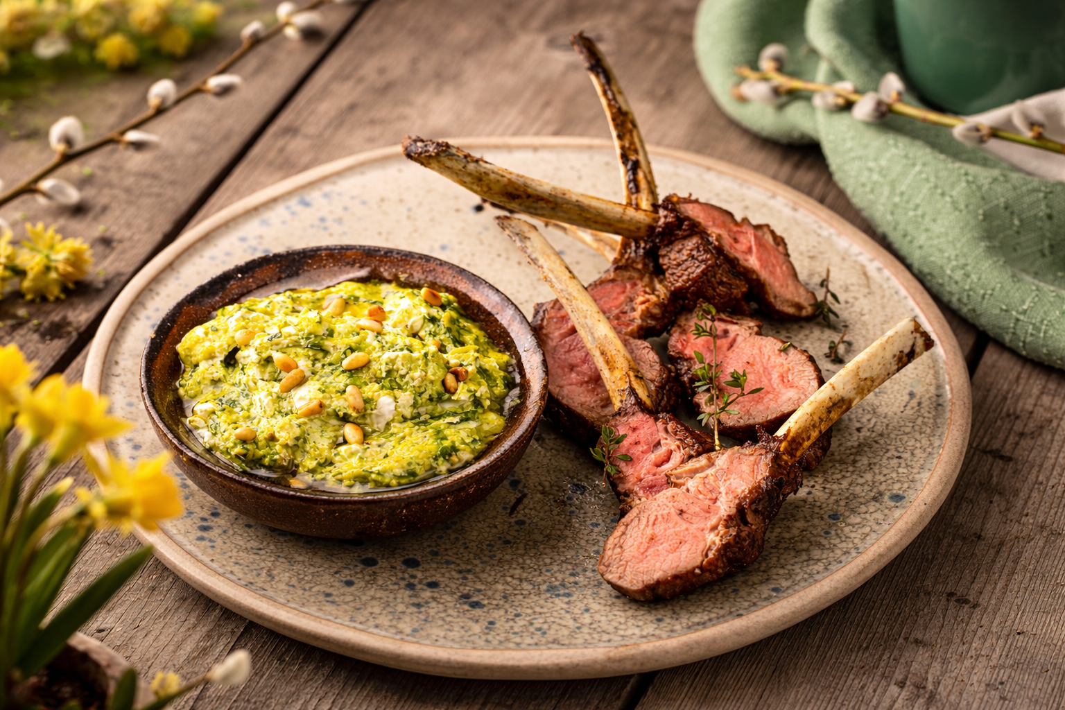 Jehnečí kotlety podle Berkyho