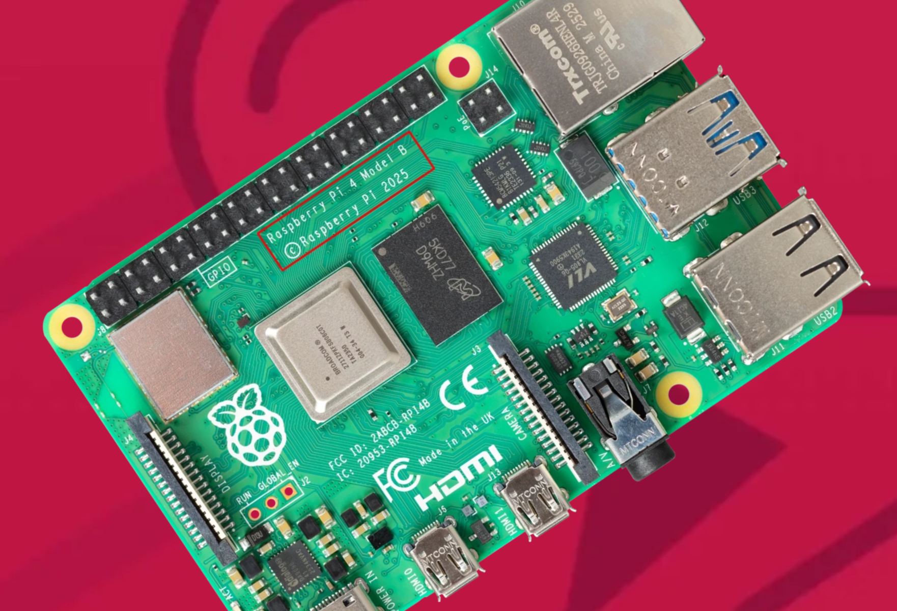 Nová varianta Raspberry Pi s duální pamětí RAM