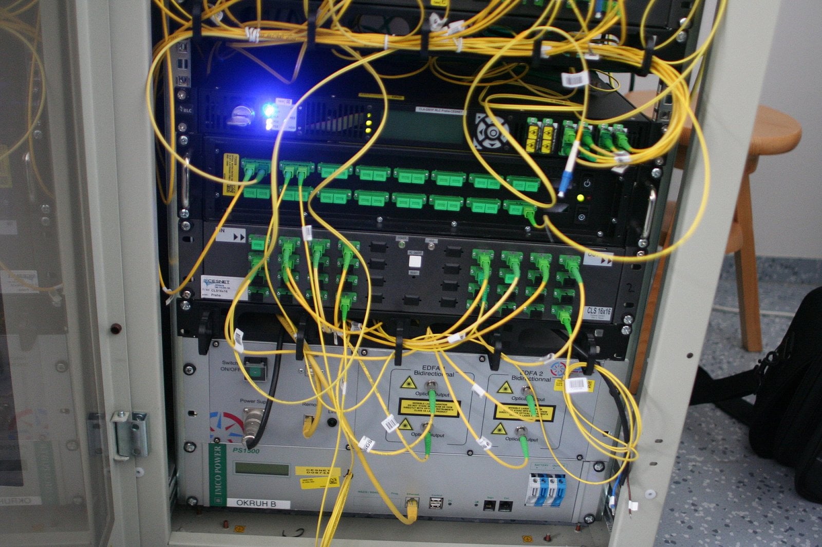 Optická laboratoř CESNET