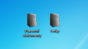 Připojené složky ke cloudu poznáte v systému velmi snadno díky jiné ikoně