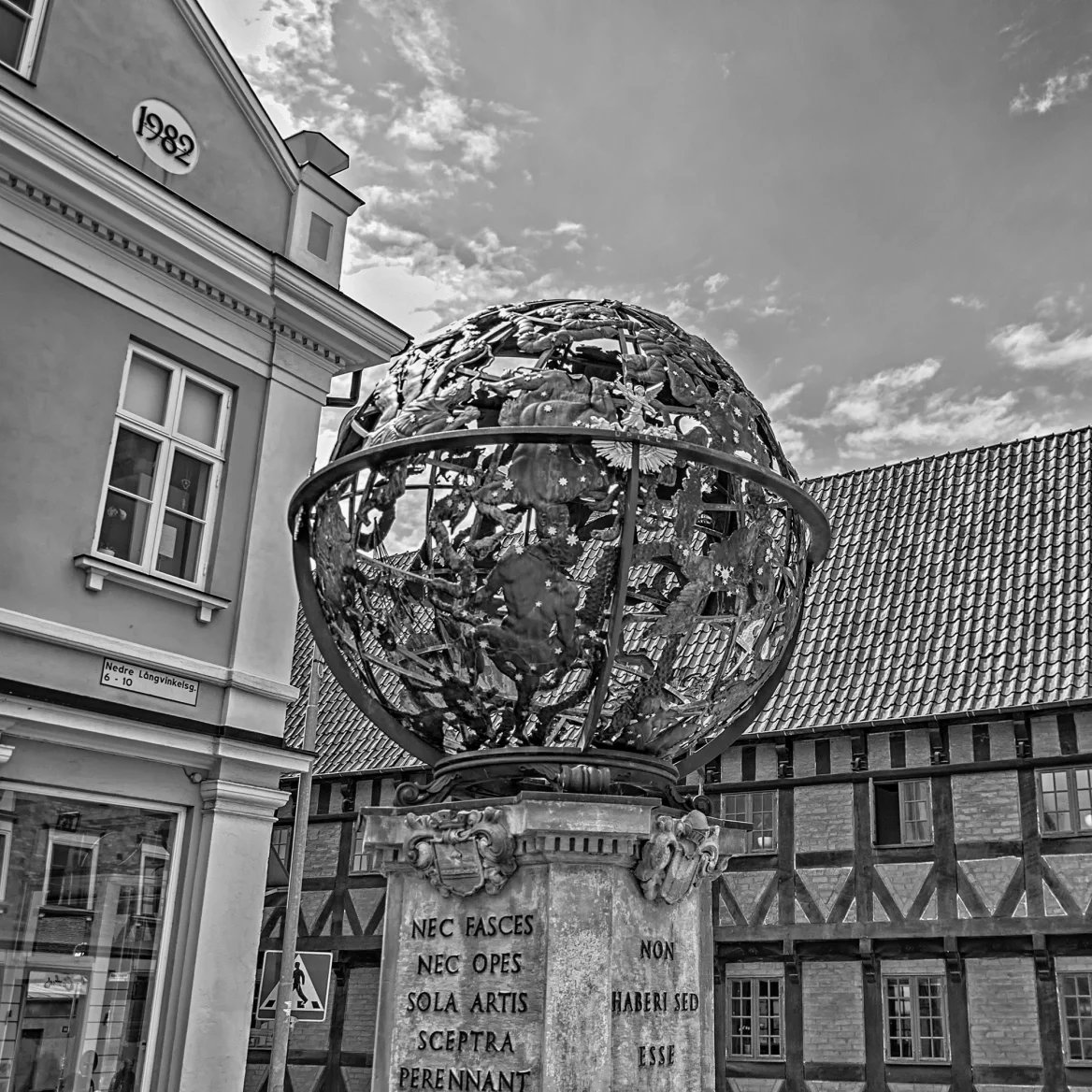 Tycho Brahe, pomník v Helsingborgu