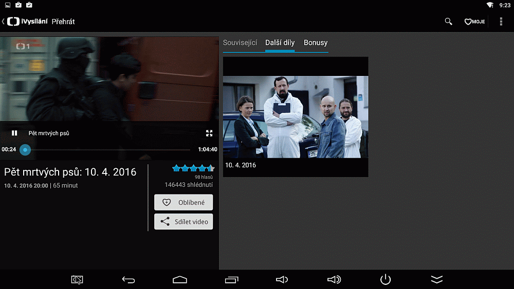 Evolveo Android Box Q5 4K - některé zkoušené aplikace