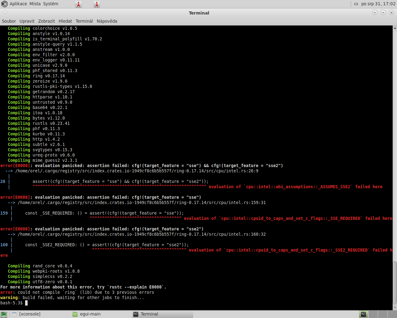 NetBSD 32bitový desktop