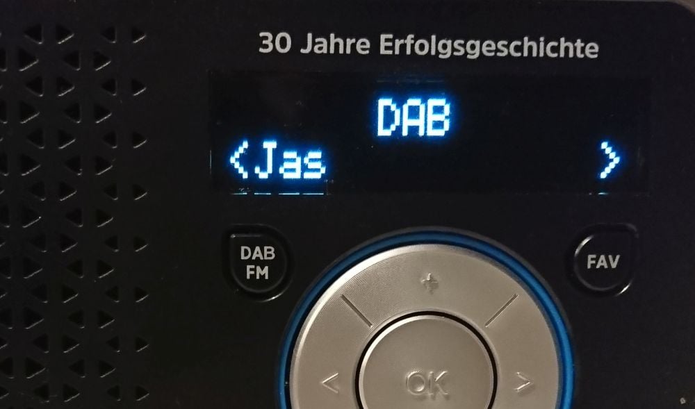 Technisat DigitRadio 1 - menu (výběr)