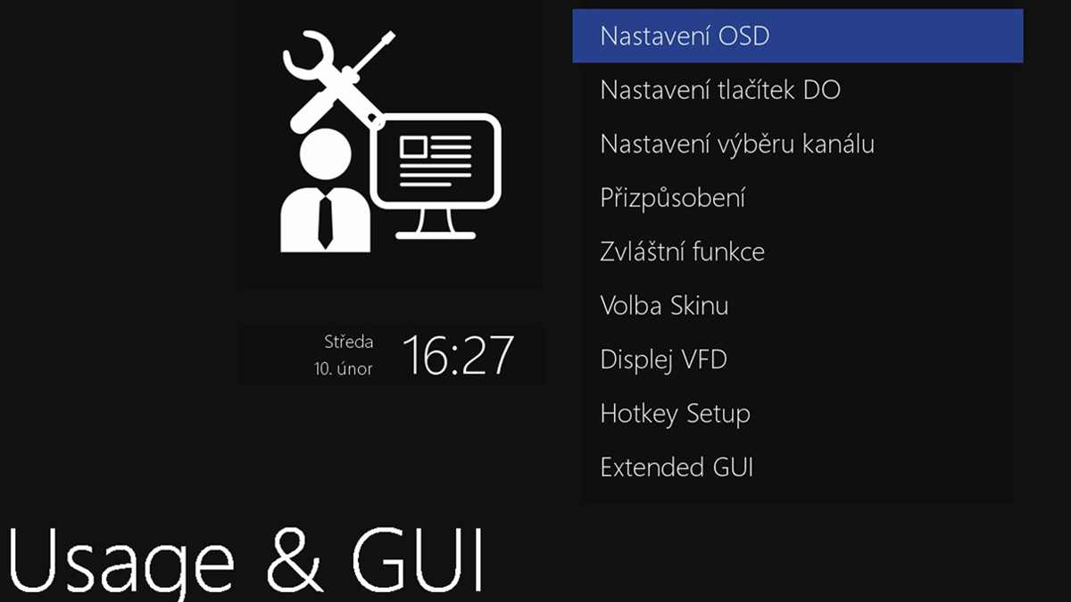 Linuxový přijímač Edision OS mini